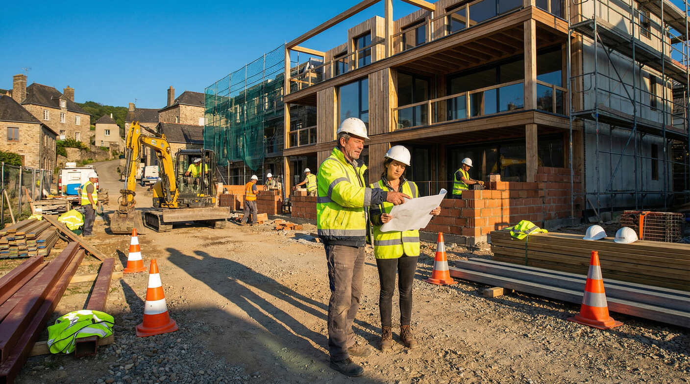 Kommunikation am Bau, Logistik Baustelle