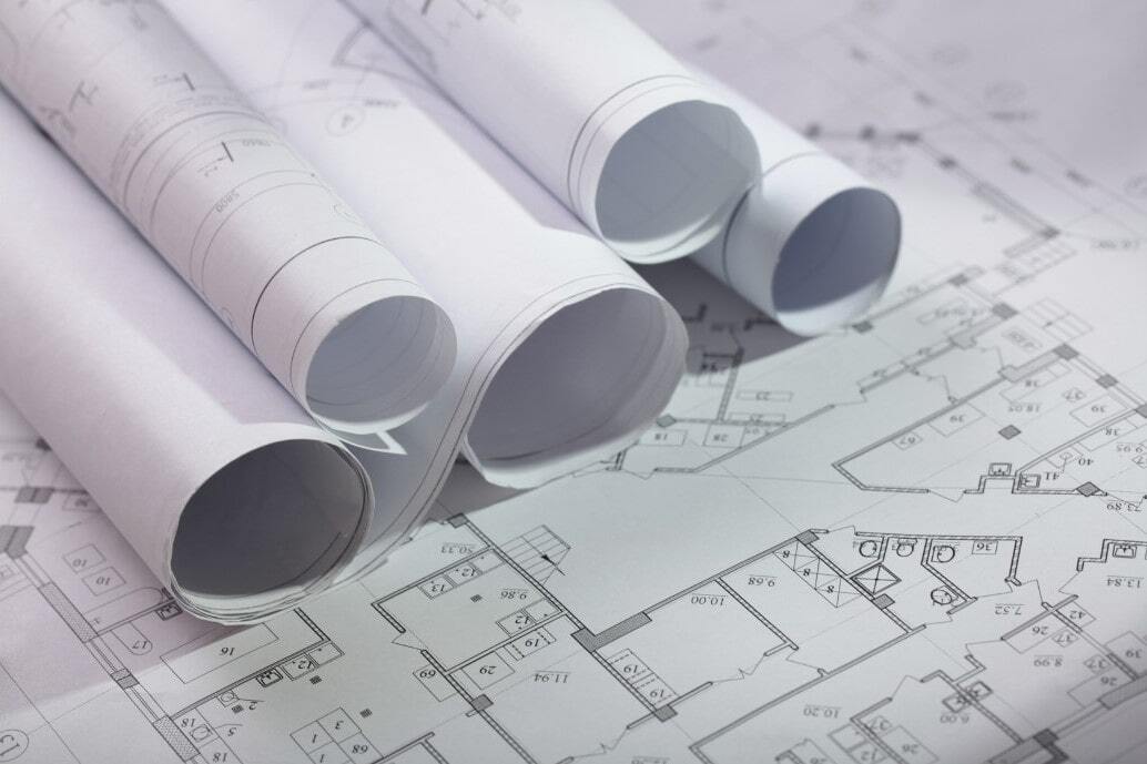 Baubewilligung Bauprojektphase outlog Architekturbüro Gewerbebau Bauprojekt Büroumbau Bauplanung