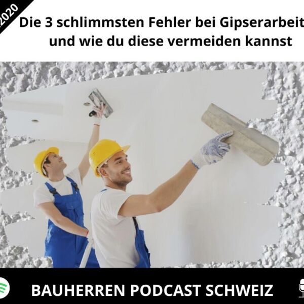 Ein Bild zu Grundputz: Die 3 schlimmsten Fehler – und wie du sie erkennen kannst