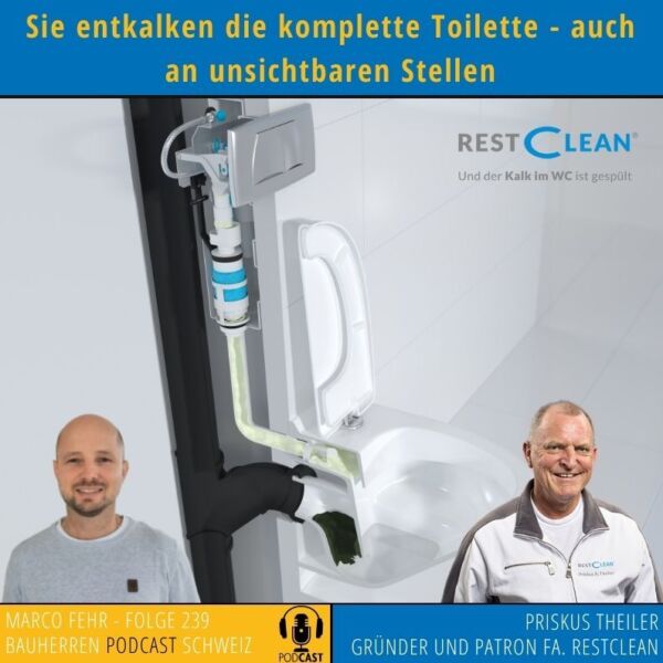 Ein Bild zu WC entkalken: So machen es die Profis!