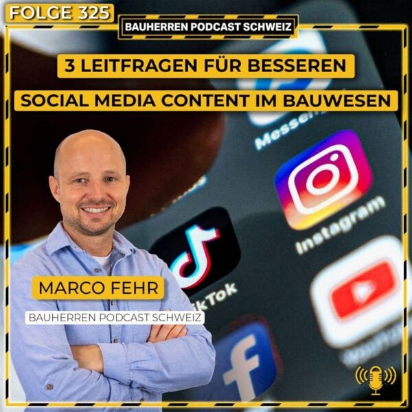 Ein Bild zu Social Media im Bauwesen: Mit 3 Fragen zum viralen Content!
