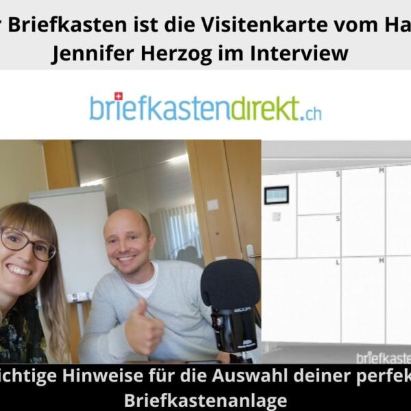Ein Bild zu Darauf kommt es an, bei der Wahl vom richtigen Briefkasten – Jennifer Herzog von briefkastendirekt.ch im Interview