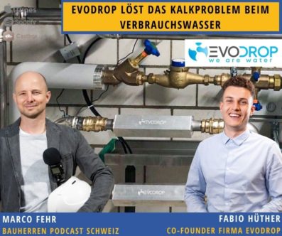Korrosion, Verkalkung, Mikroplastik: Evodrop bietet Lösungen