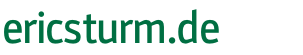 Logo Eric Sturm