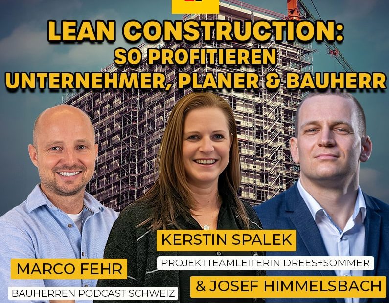 Post Baulogistik Baublog Lean Construction Marco Fehr Bauherren Podcast Schweiz